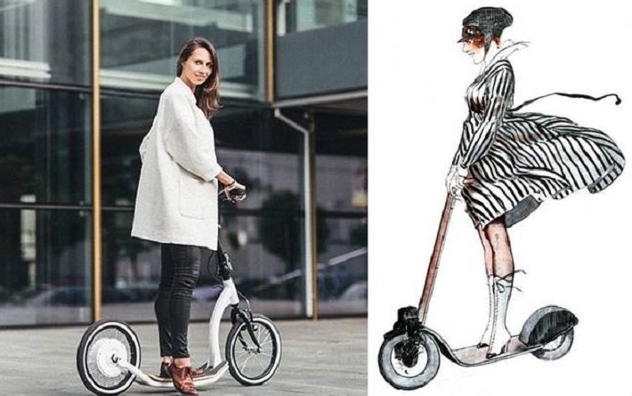 Электрический самокат с мотором Smart Ped: быстрые и безопасные поездки по городу - «Велоновости»