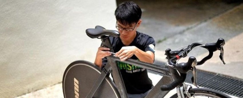 Студент сконструировал велосипед своими руками и планирует пойти дальше - «Велоновости»