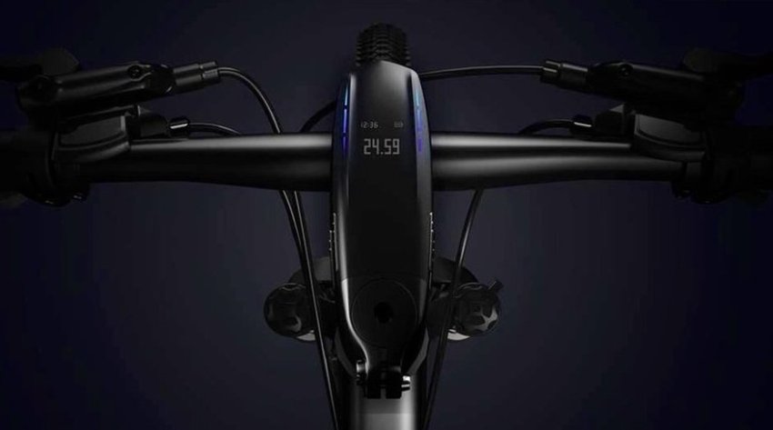 Велокомпьютер SpeedForce интегрирован в вынос руля и систему освещения - «Велоновости»