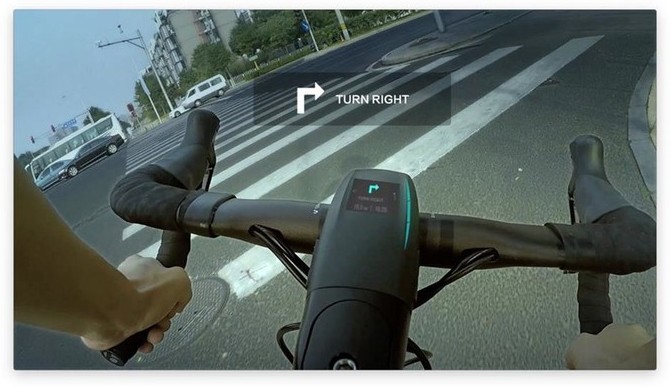 Велокомпьютер SpeedForce интегрирован в вынос руля и систему освещения - «Велоновости»