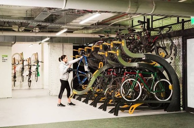 Pushbike Arc – компактная система хранения для велопарковки - «Велоновости»