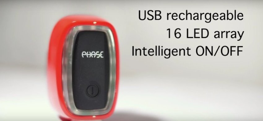 Lightrider Phase – задняя фара с датчиком включения - «Велоновости»