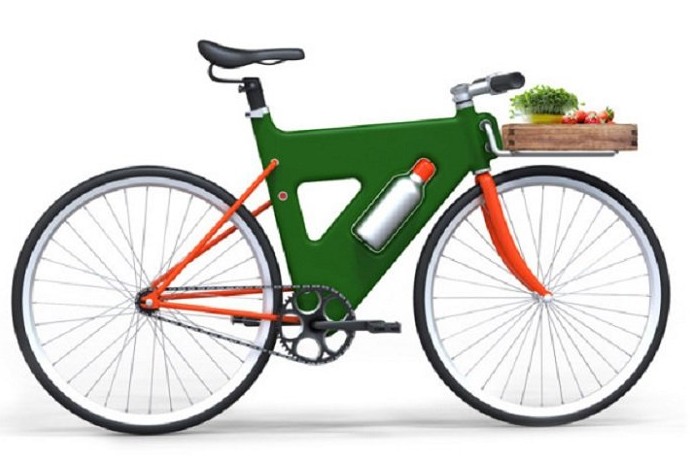 Placha – новый концептуальный велосипед с пластиковой рамой - «Велоновости»