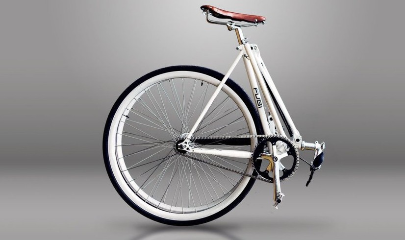Велосипед FUBi Fixie складывается в считанные секунды - «Велоновости»