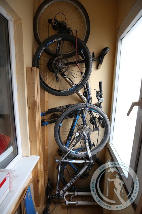 Как хранить велосипеды, чтобы осталось место под лыжи/борд - «Велоновости»