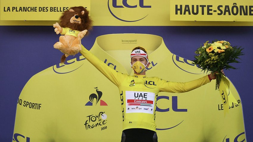 Тадей Погачар стал лидером "Тур де Франс" перед парадным этапом - «Велоспорт»