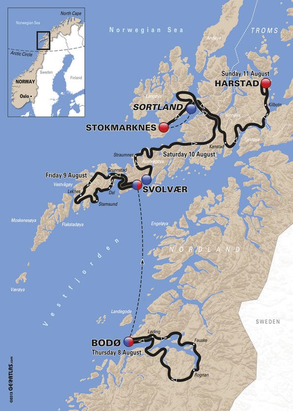 Норвежская Арктическая велогонка — самая красивая в мире! - «Велоновости»