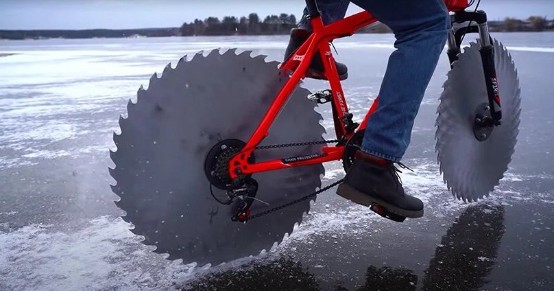 Велосипед для льда - «Велоновости»