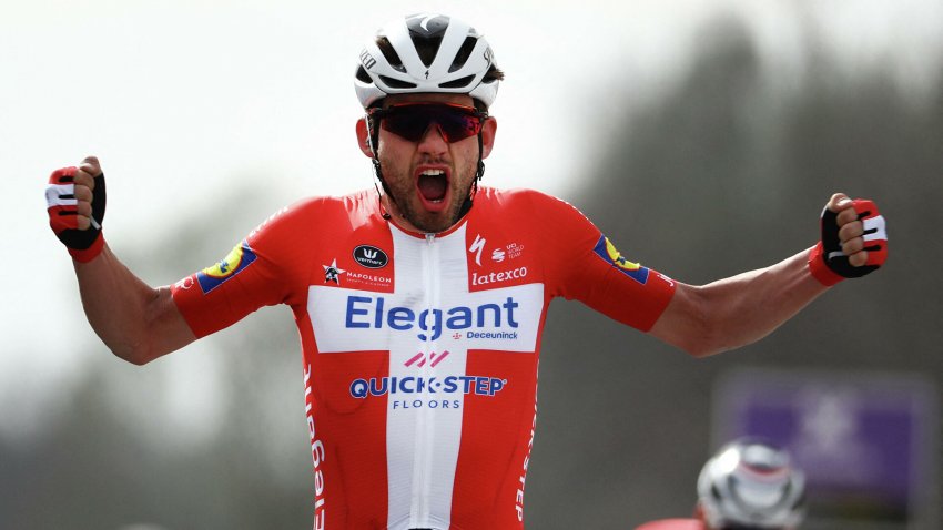 Асгрин выиграл монументальную велогонку "Тур Фландрии" - «Велоспорт»