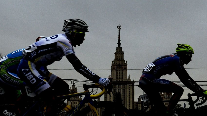 Команда из США Novo Nordisk Development стартовала на гонке в Москве - «Велоспорт»