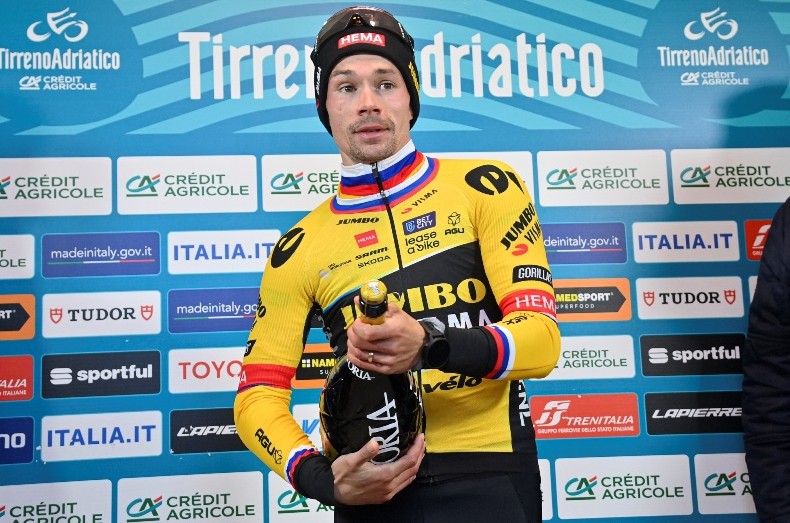 Примож Роглич — победитель горного 5 этапа Тиррено-Адриатико-2023 - «Велоновости»