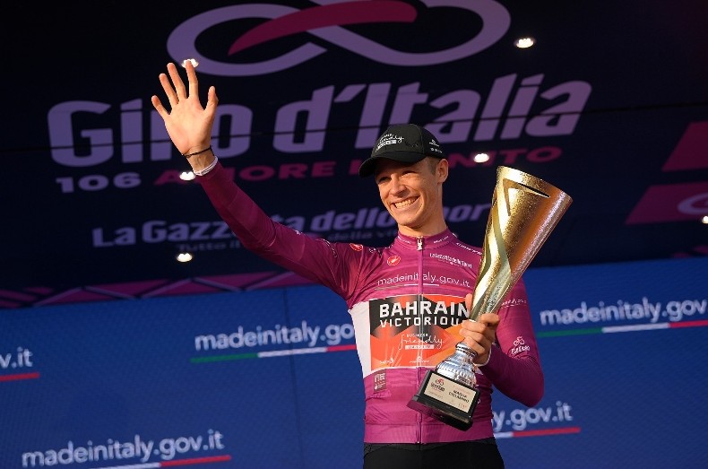 Bahrain Victorious - победитель командной классификации Джиро д’Италия-2023 - «Велоновости»