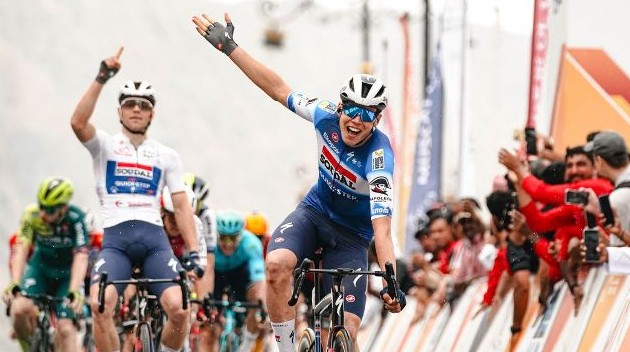 Поль Манье — победитель 3 этапа Тура Омана-2024 - «Велоновости»
