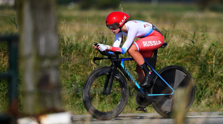 Российская велогонщица Иванченко стала чемпионкой Европы среди юниоров в Португалии - «Велоспорт»