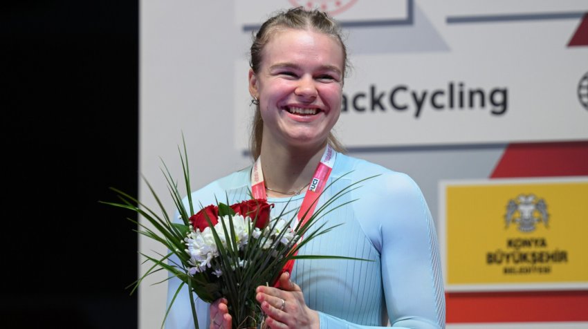 Россиянка Лысенко завоевала золото чемпионата Европы по велоспорту на треке в кейрине - «Велоспорт»