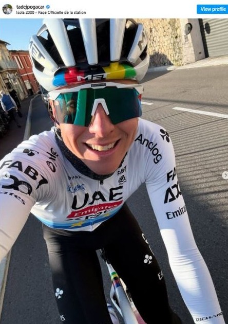 Тадей Погачар: «Вам нужно селфи здесь и сейчас? Подождите две минуты» - «Велоновости»