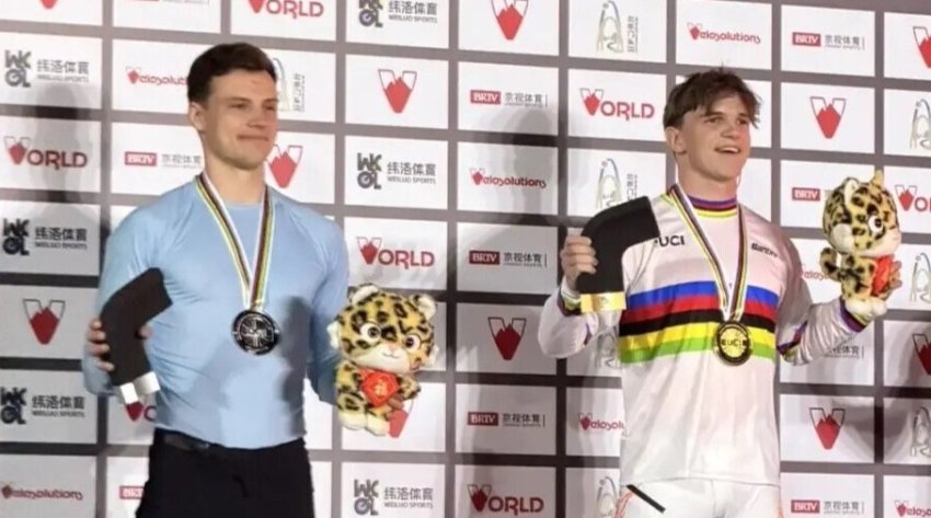 Россиянин Бескровный завоевал серебро на чемпионате мира по BMX памп‑треку в Китае - «Велоспорт»